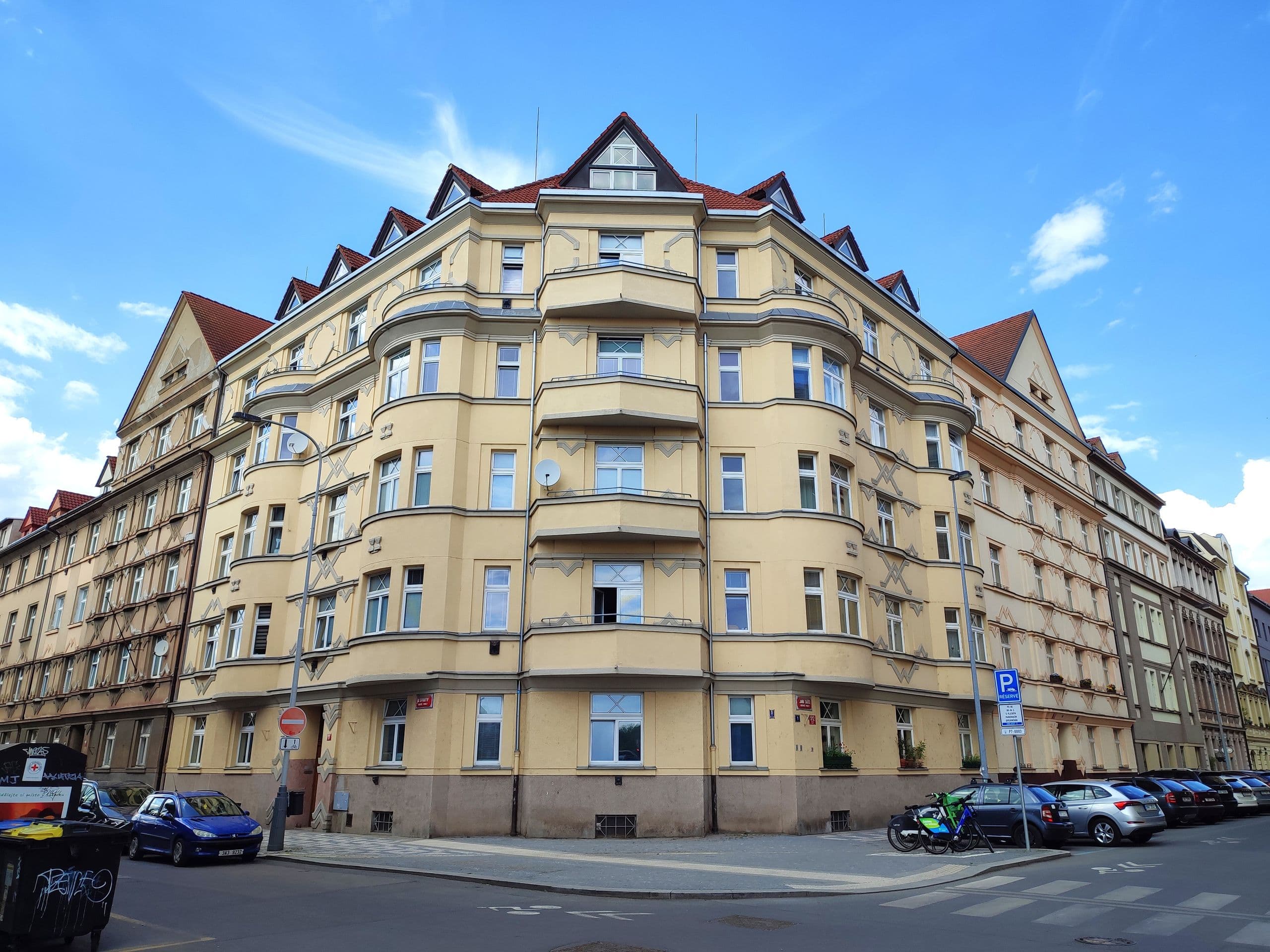 Pronájem bytu 1+1, Praha 7 – Holešovice