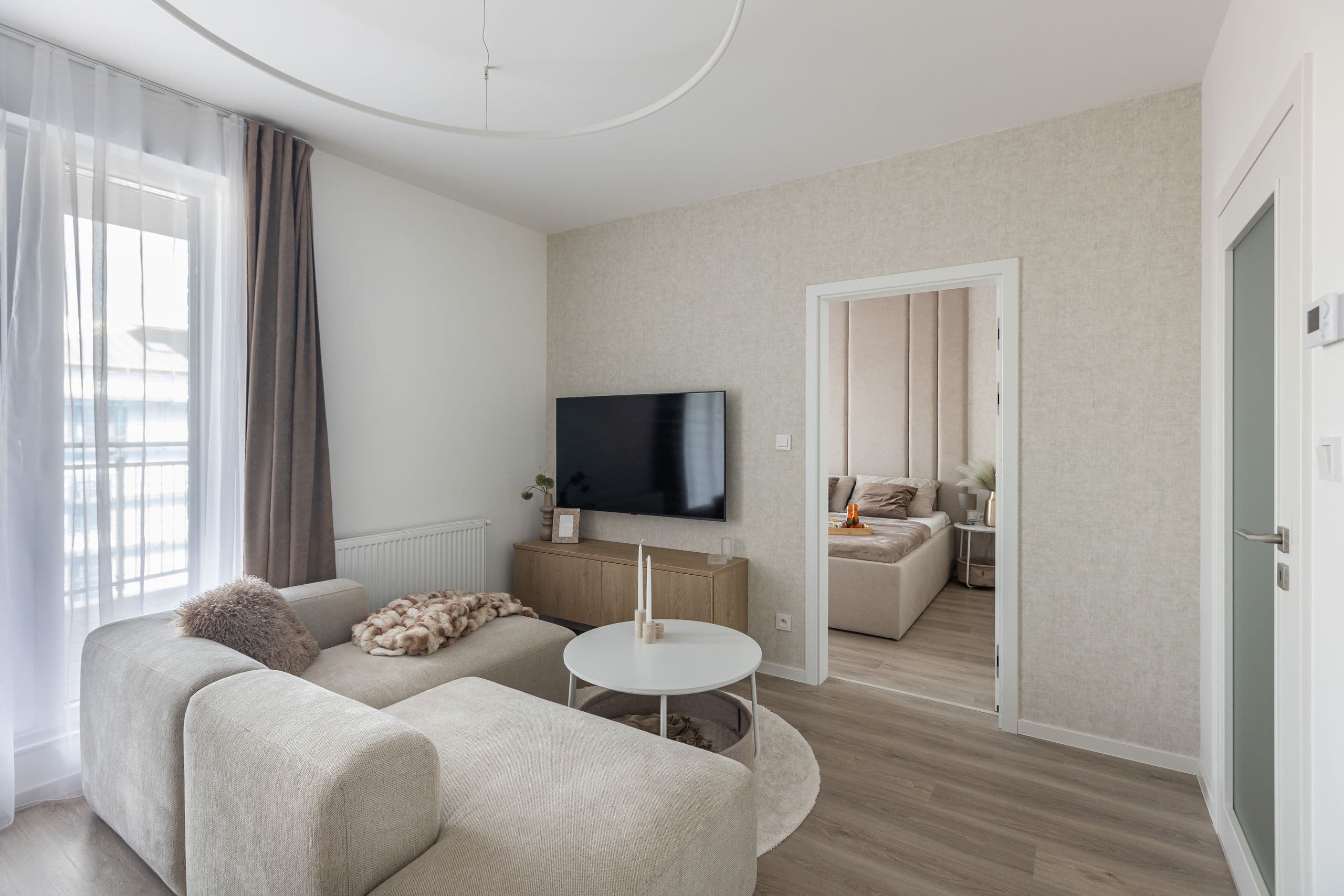 Pronájem zařízené novostavby bytu 2+kk, Pardubice 3