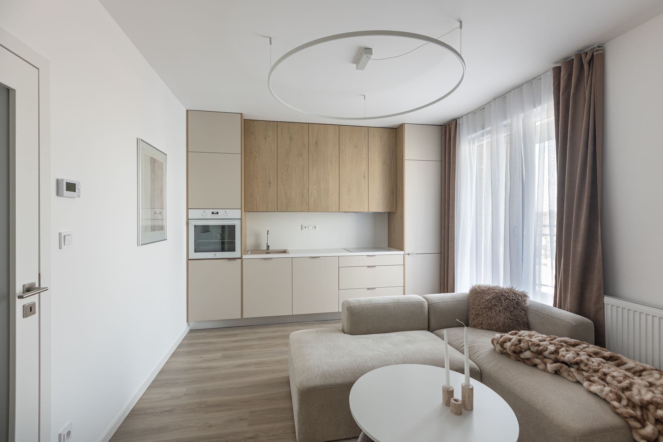 Pronájem zařízené novostavby bytu 2+kk, Pardubice